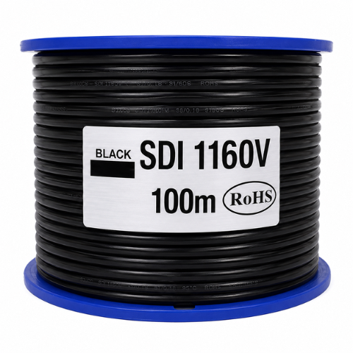 ELECTRA 16MM2 BLACK SDI CABLE 100M SDI1160V