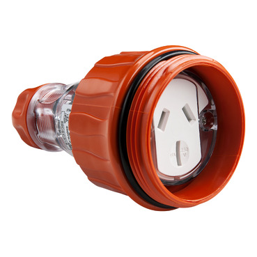 CLIPSAL EASY56 3 PIN FLAT 15A S0CKET CONNECTOR EY56CSC315