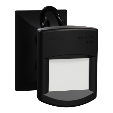 CLIPSAL INFRASCAN 3 WIRE IP66 OUTDOOR PIR MOTION SENSOR BLACK 750WPR5-BK