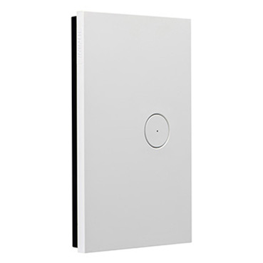 CLIPSAL SATURN ZEN WHITE 1 GANG PUSHBUTTON LED SWITCH Z4061PBL-ZW
