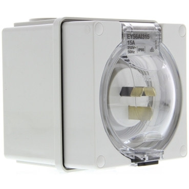 CLIPSAL EASY56 15A APPLIANCE INLET EY56AI315