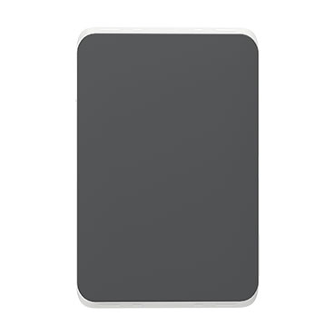 CLIPSAL ICONIC ANTHRACITE BLANK PLATE SKIN 3040C-AN