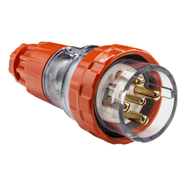 CLIPSAL EASY56 ROUND 5 PIN 32A MALE PLUG EY56P532