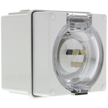 CLIPSAL EASY56 10A APPLIANCE INLET EY56AI310