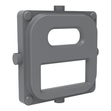 CLIPSAL ICONIC ANTHRACITE DUAL TYPE A+C USB CAP SKIN 40E2USBACCAP-AN