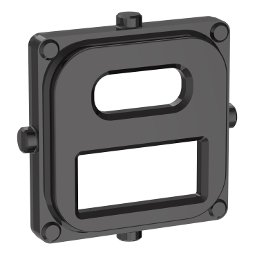 CLIPSAL ICONIC EXTRA BLACK DUAL TYPE A+C USB CAP SKIN 40E2USBACCAP-BK