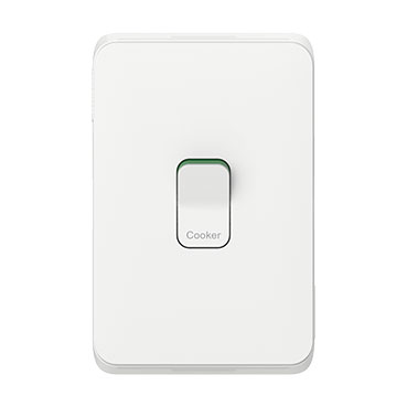 CLIPSAL ICONIC 45A COOKING APPLIANCE ISOLATOR SWITCH 3041/45-VW