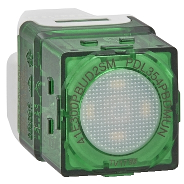 CLIPSAL ICONIC PUSHBUTTON DIMMER FOR LED 300W 41E300PBUD2SM-VW